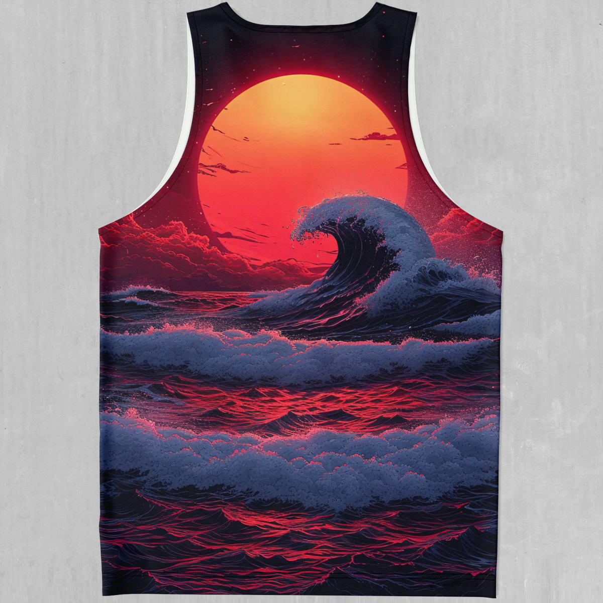 The Synthwave off Kanagawa Men's Tank Top