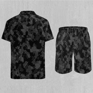 Midnight Camo Men's Beach Set