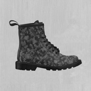 Midnight Camo Women's Lace Up Boots