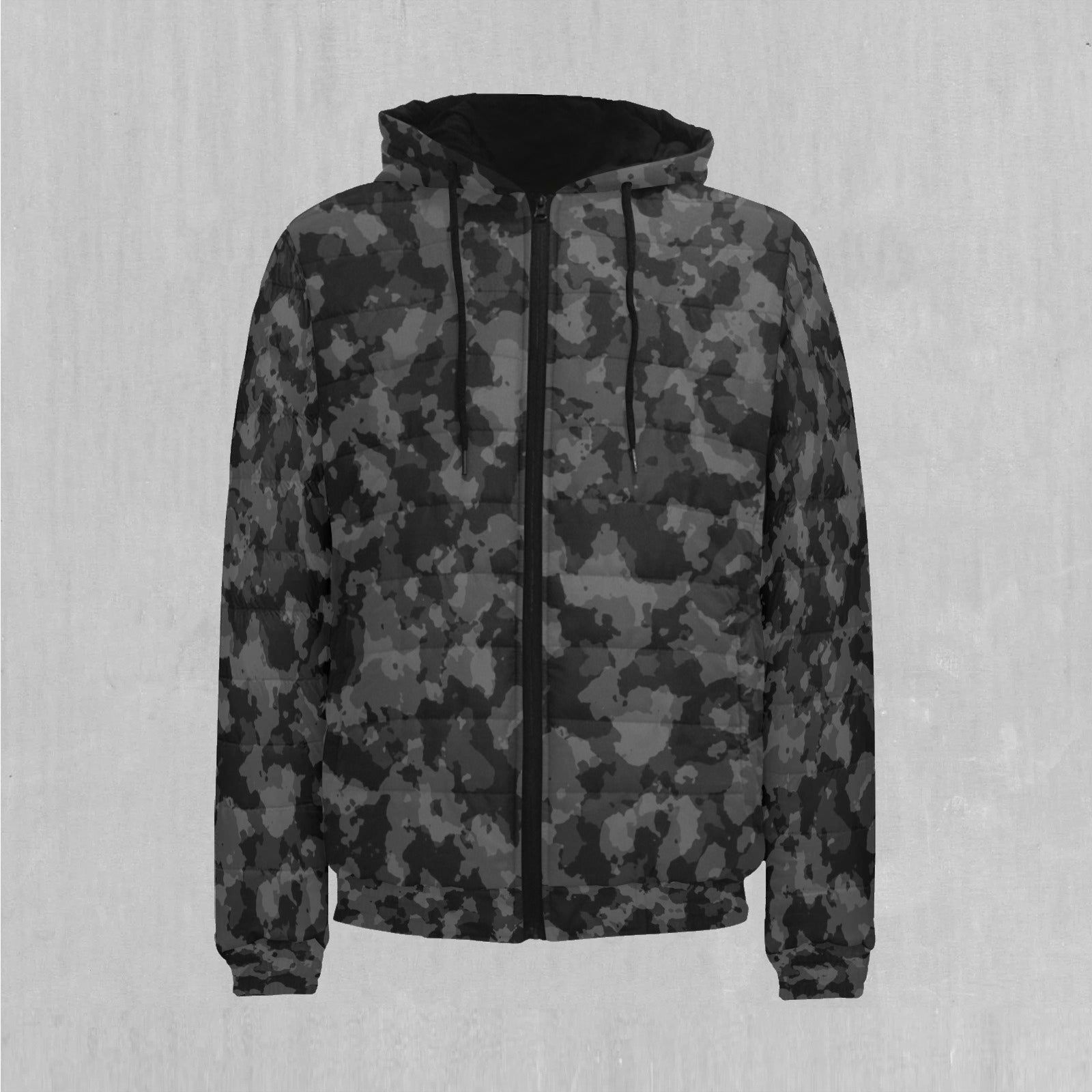 Midnight Camo Puffer Jacket