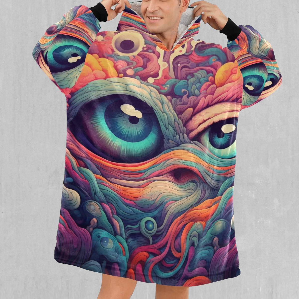 Mind Iris Blanket Hoodie