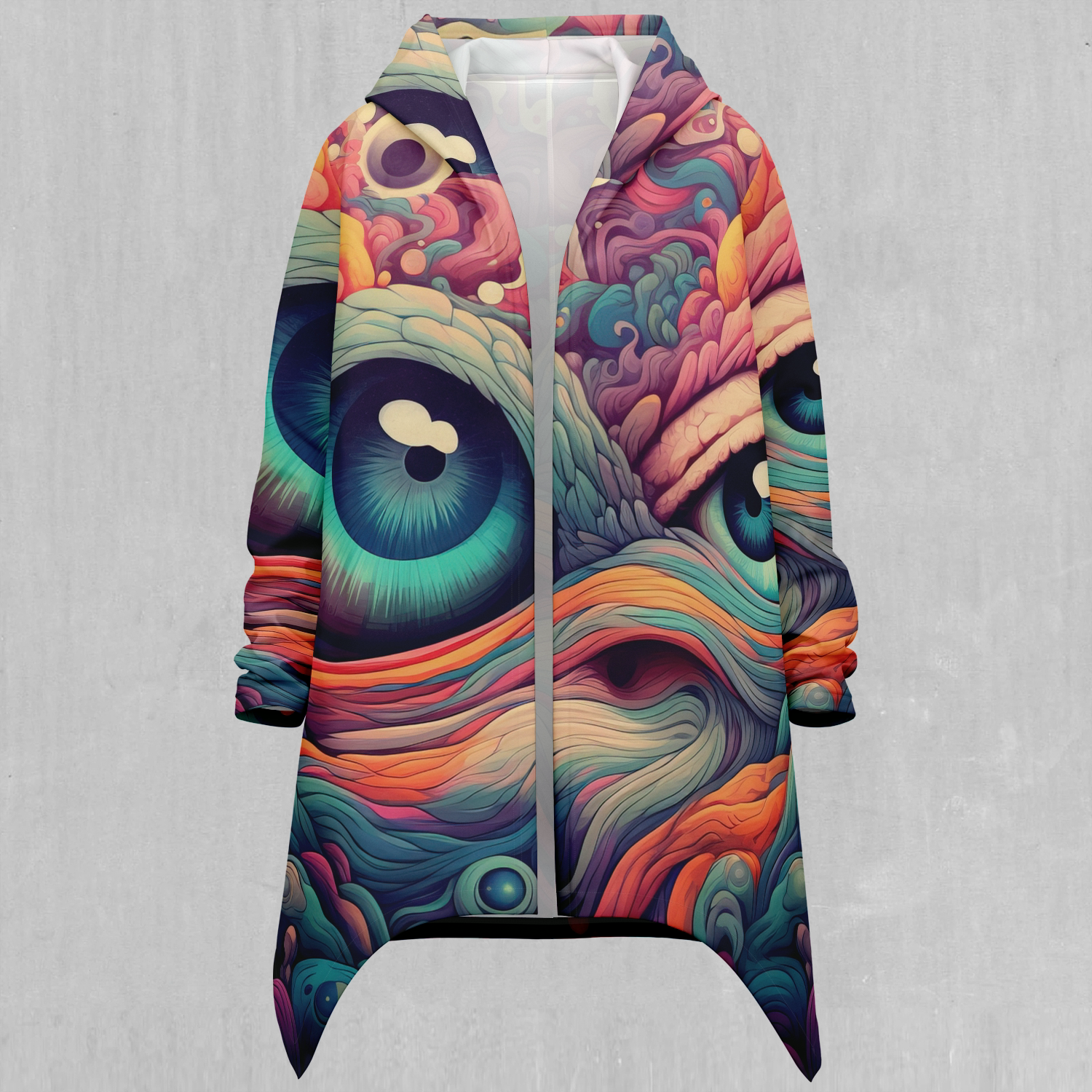 Mind Iris Longline Cloak