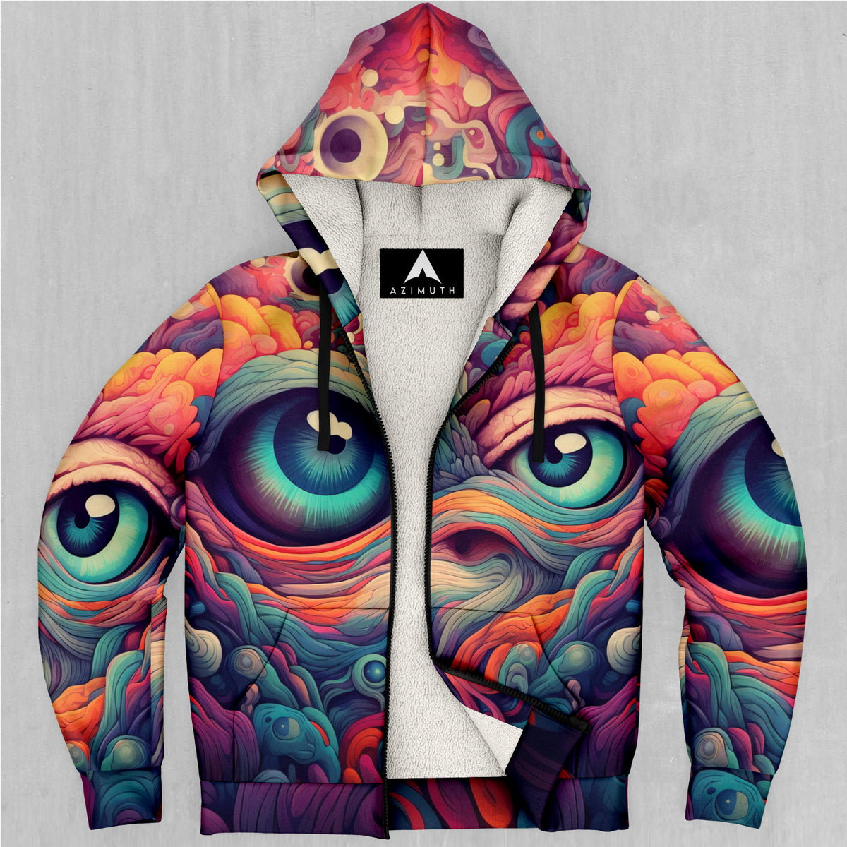 Mind Iris Sherpa Hoodie