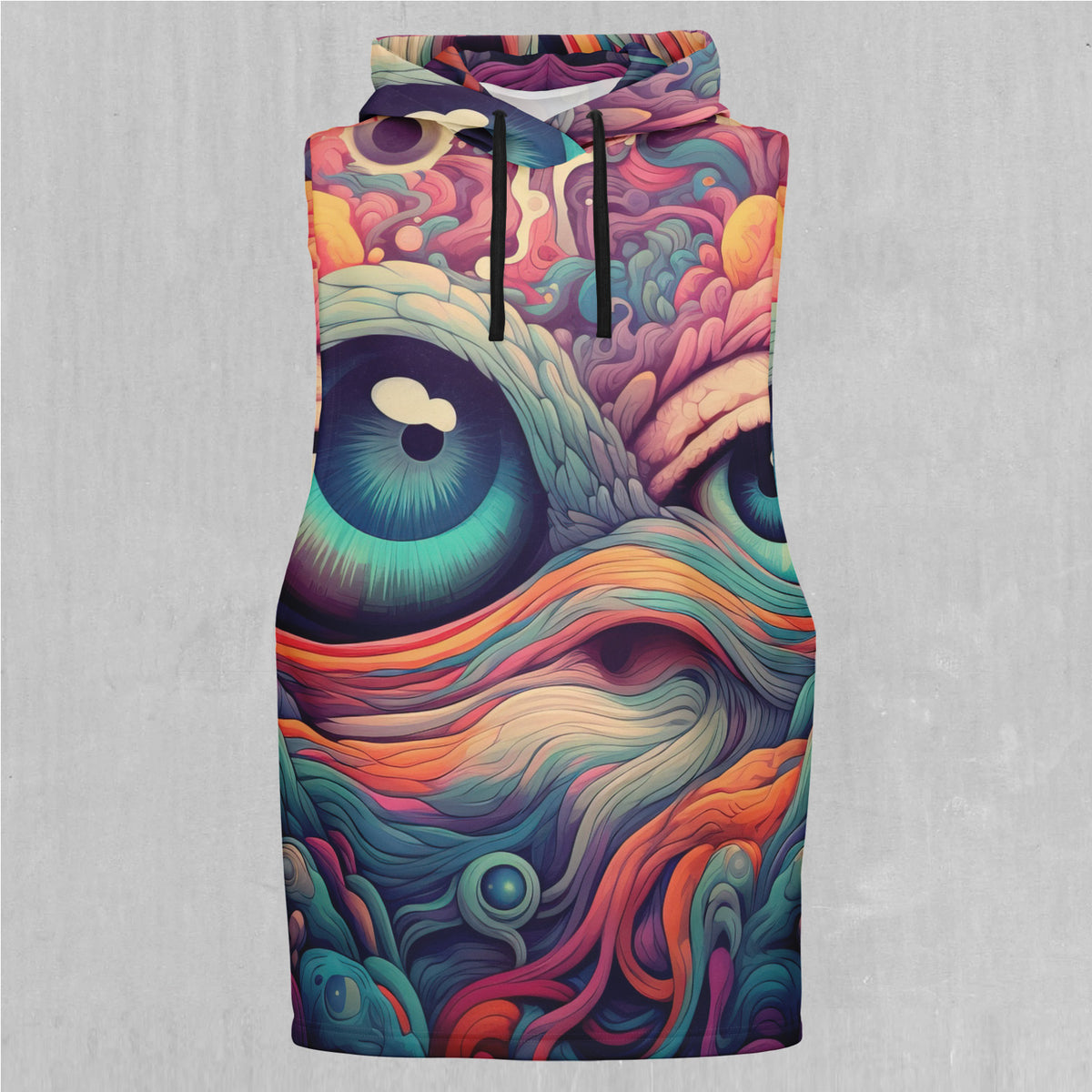 Mind Iris Sleeveless Hoodie