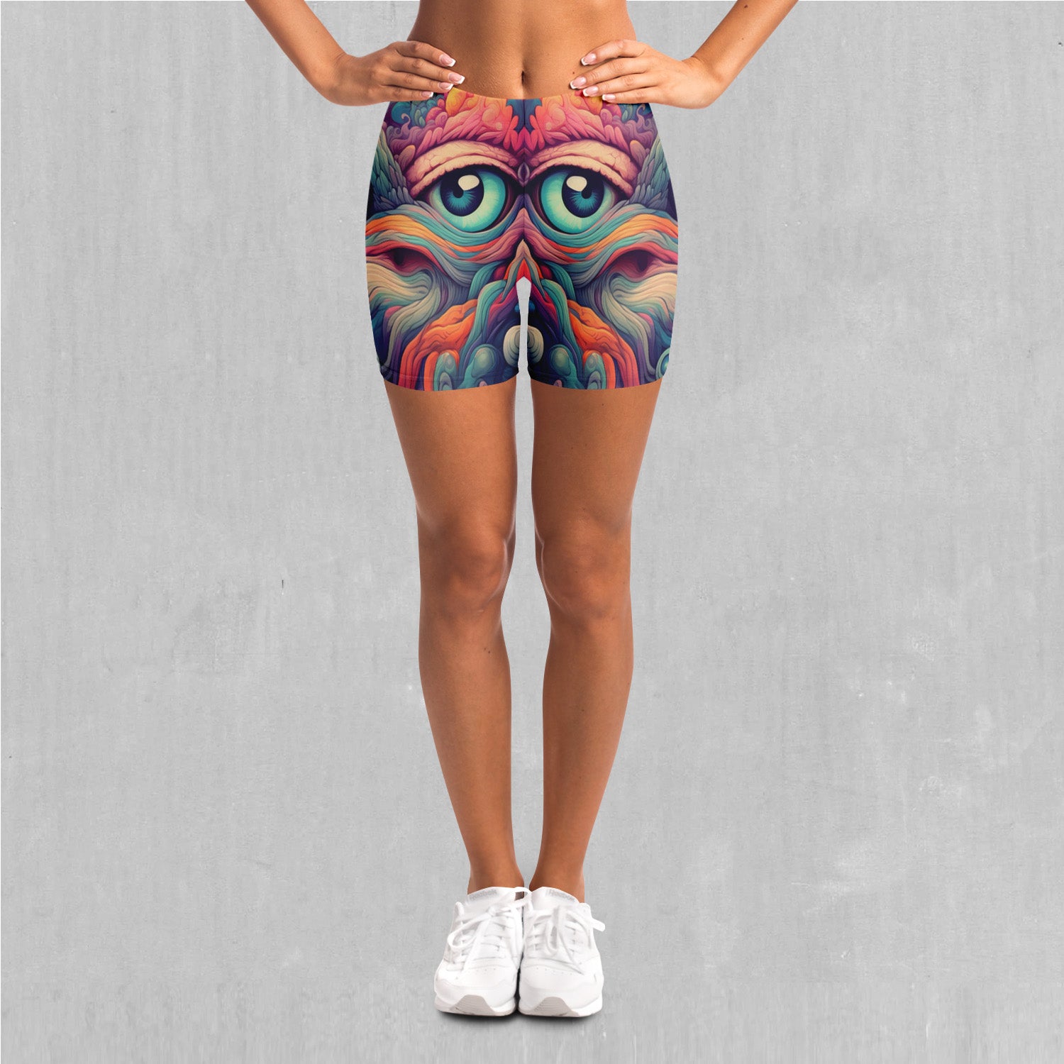 Mind Iris Yoga Shorts