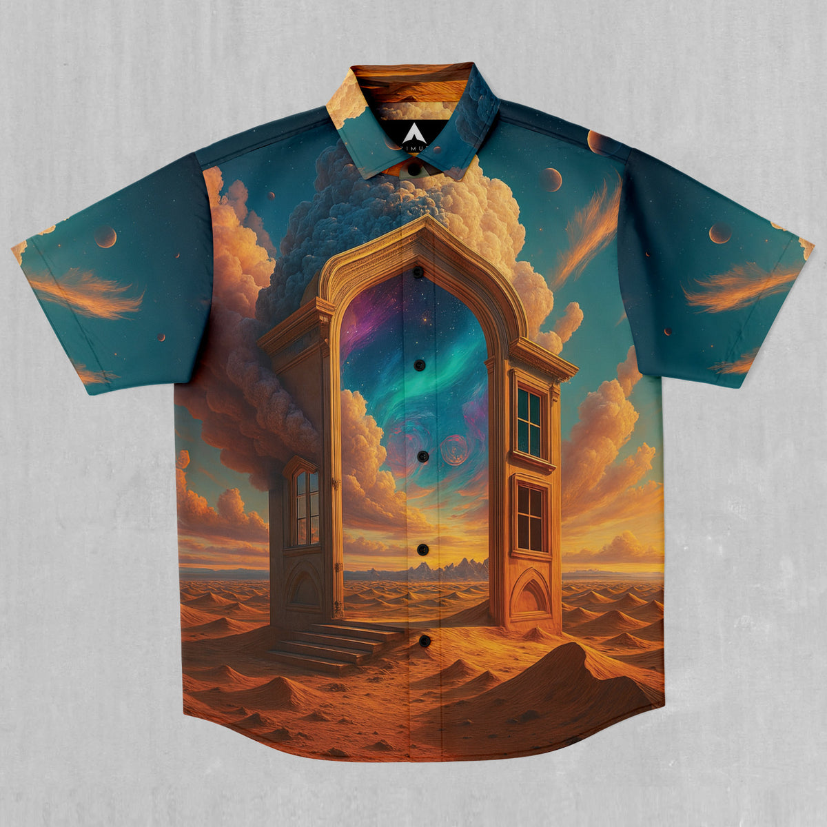 Mirage Mirror Button Down Shirt