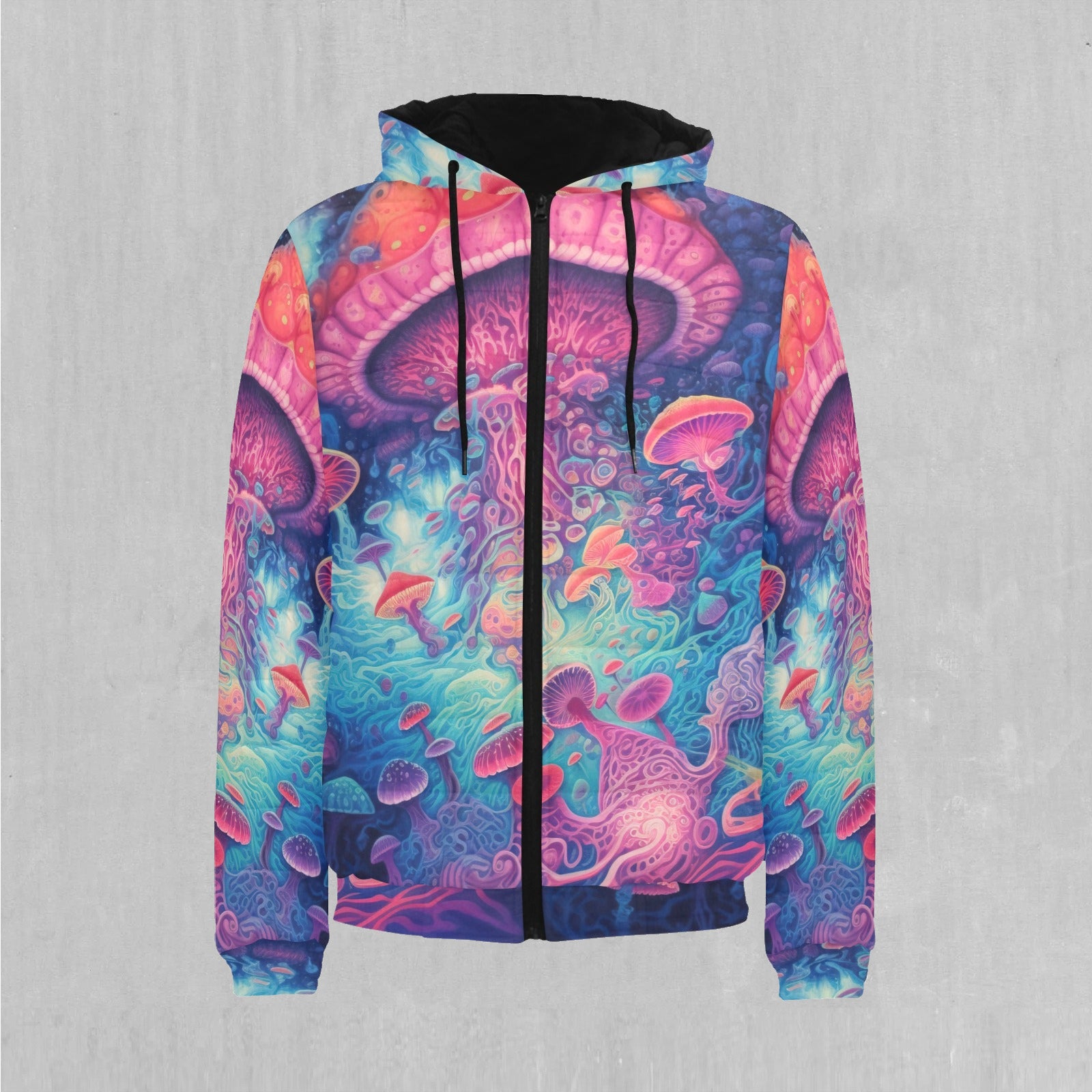 Mycological Mind Puffer Jacket