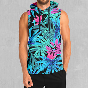 Neon Lush Sleeveless Hoodie