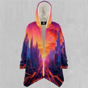 Neon Skyline Cloak