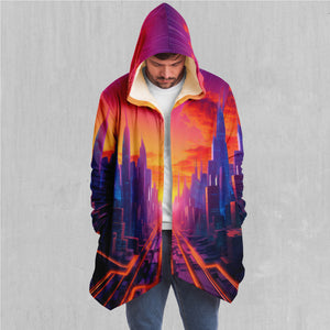 Neon Skyline Cloak