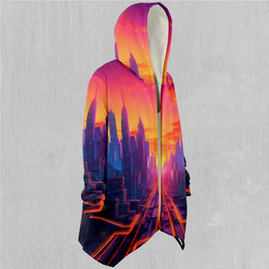 Neon Skyline Cloak