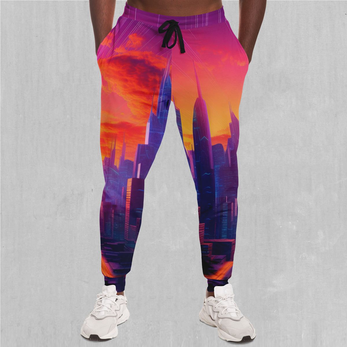 Neon Skyline Joggers