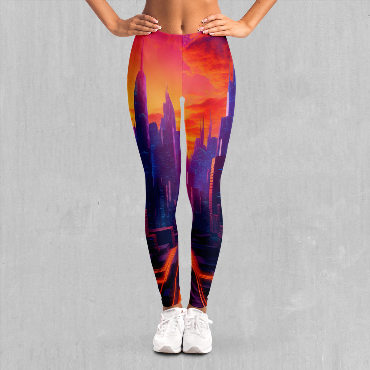 Neon Skyline Leggings
