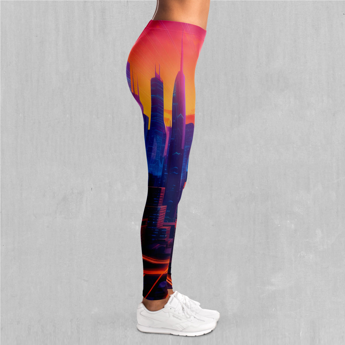 Neon Skyline Leggings