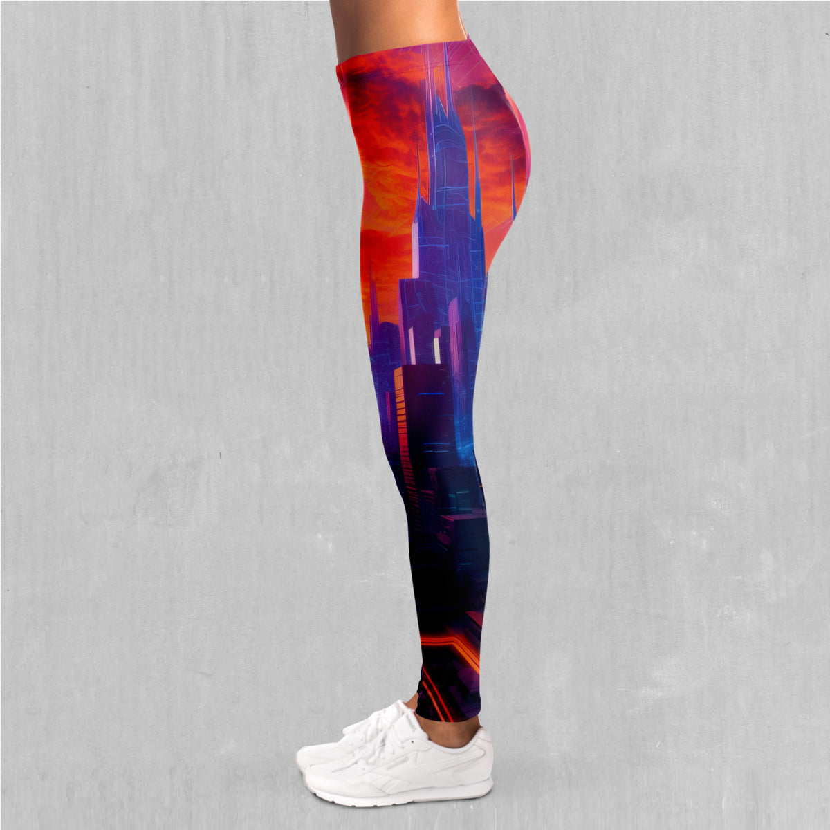 Neon Skyline Leggings