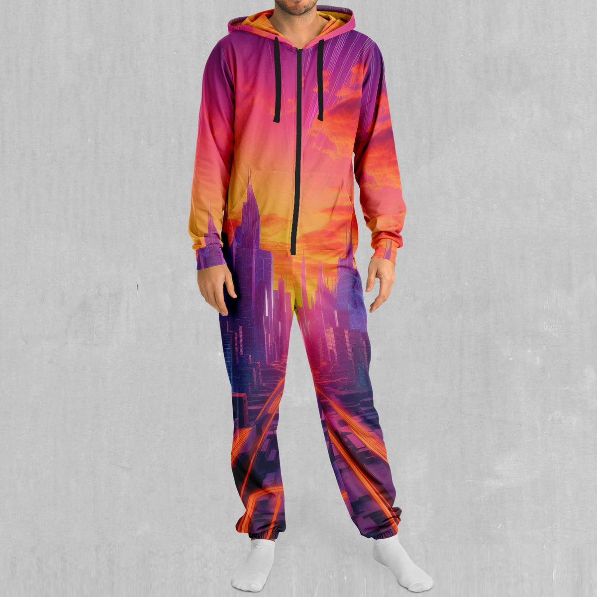 Neon Skyline Jumpsuit