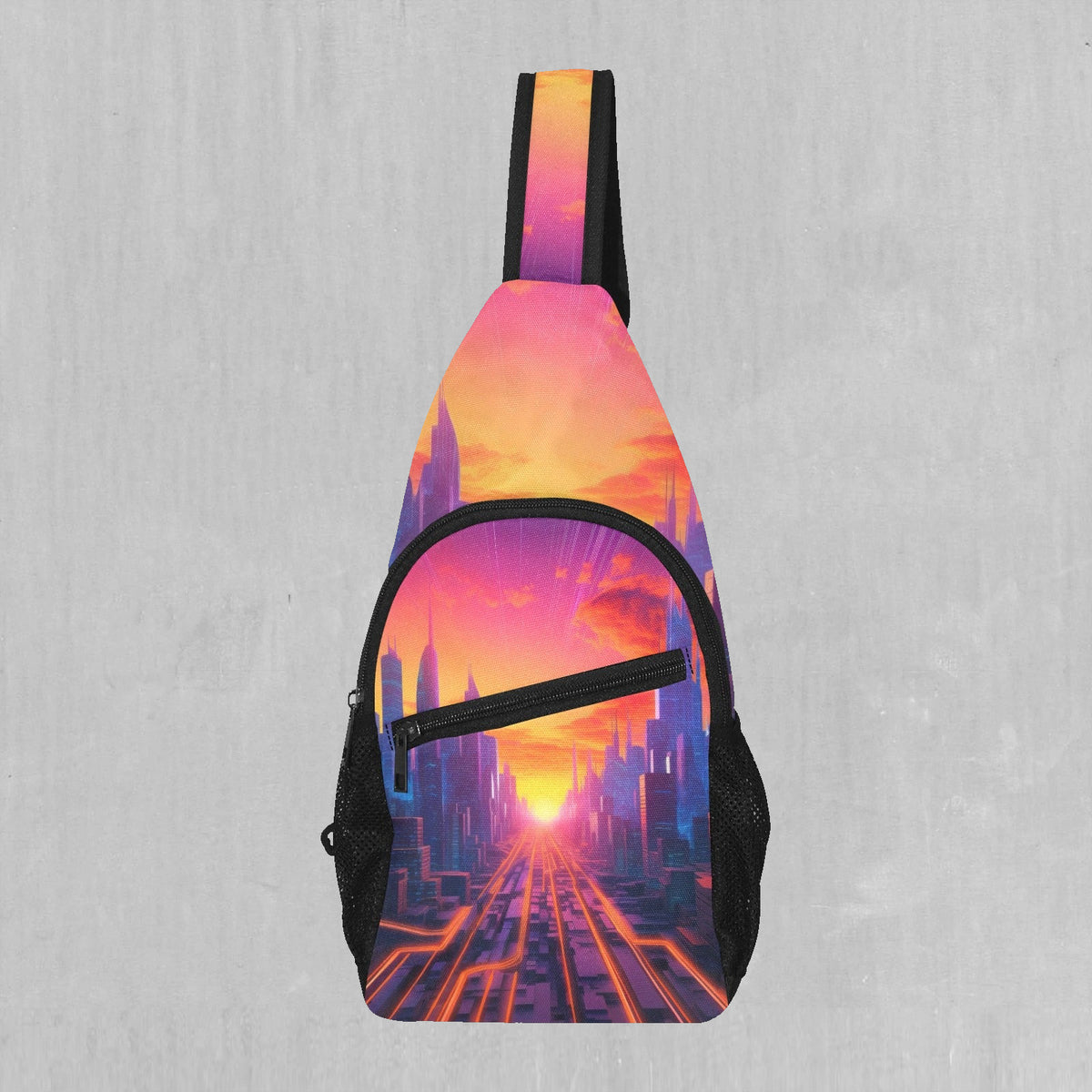 Neon Skyline Sling Bag