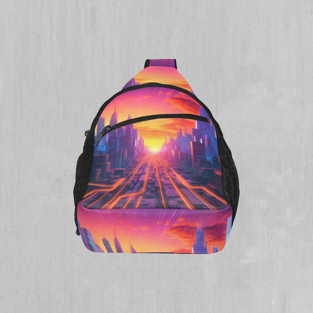 Neon Skyline Sling Bag
