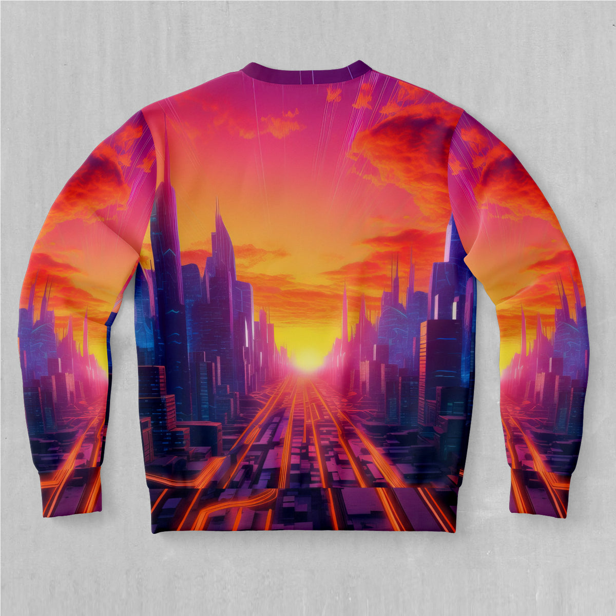 Neon Skyline Sweatshirt