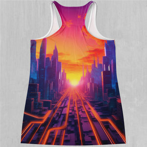 Neon Skyline Women's Tank Top