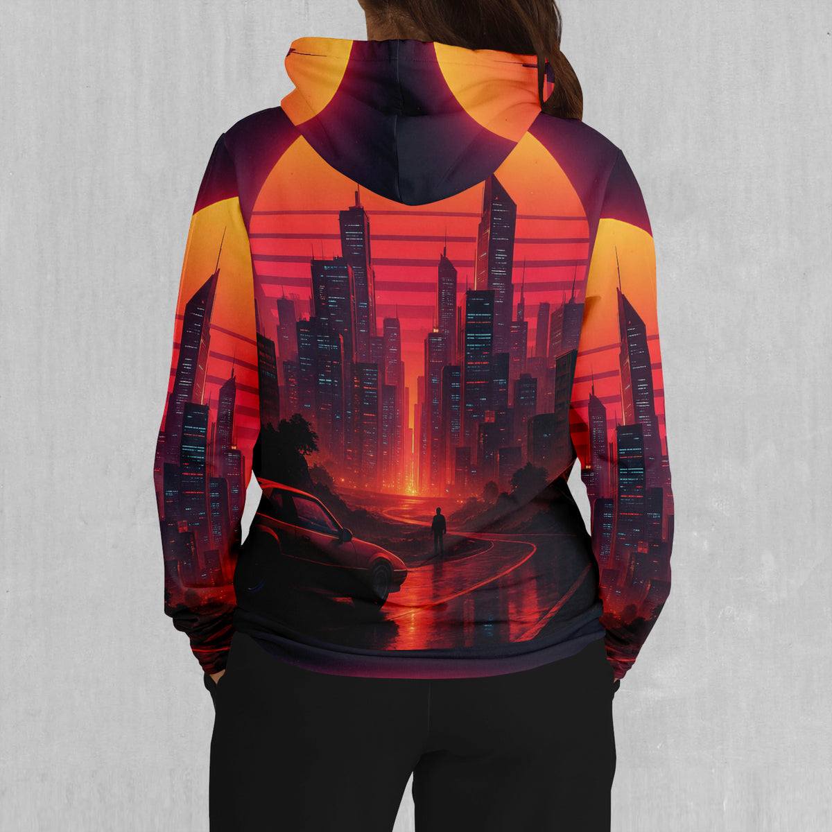Neon Sunrise Hoodie