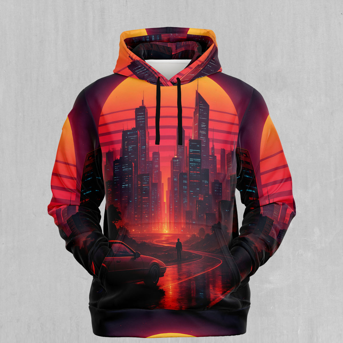 Neon Sunrise Hoodie
