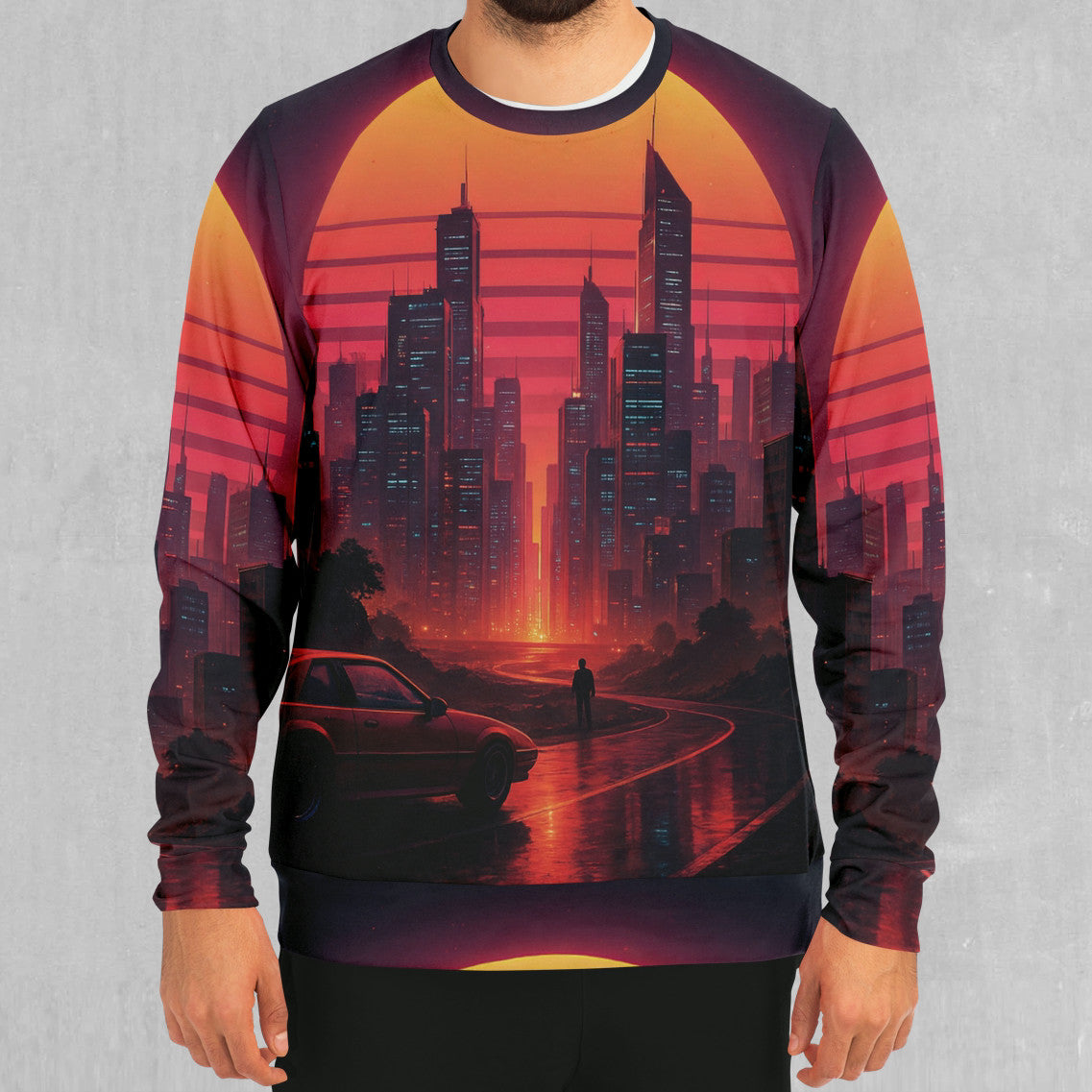 Neon Sunrise Sweatshirt