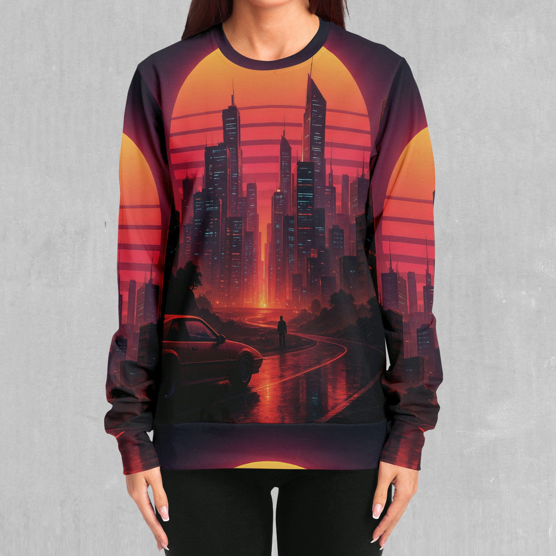 Neon Sunrise Sweatshirt