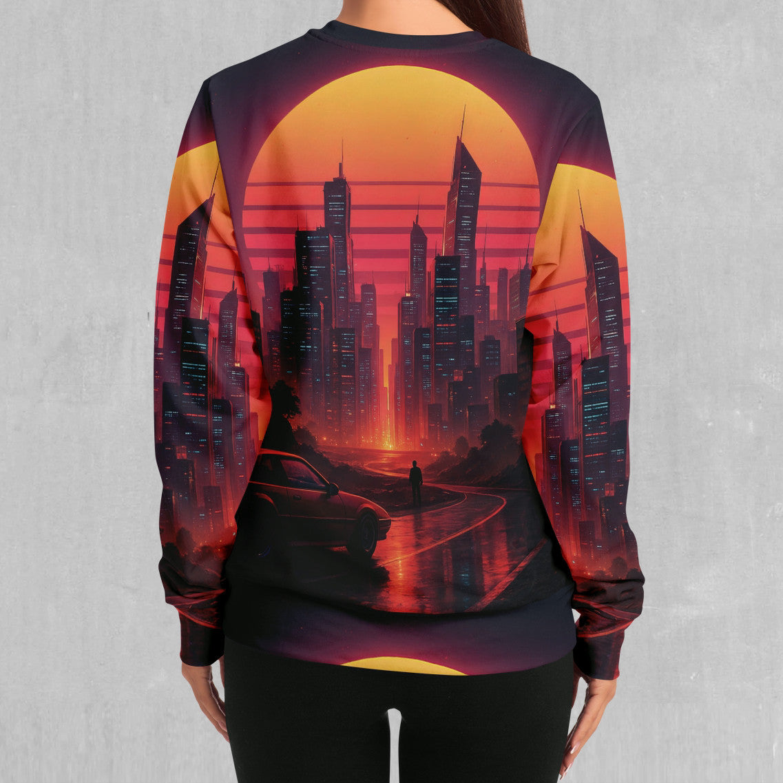 Neon Sunrise Sweatshirt