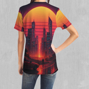 Neon Sunrise Tee