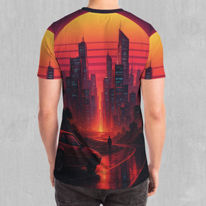 Neon Sunrise Tee