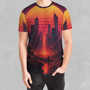 Neon Sunrise Tee