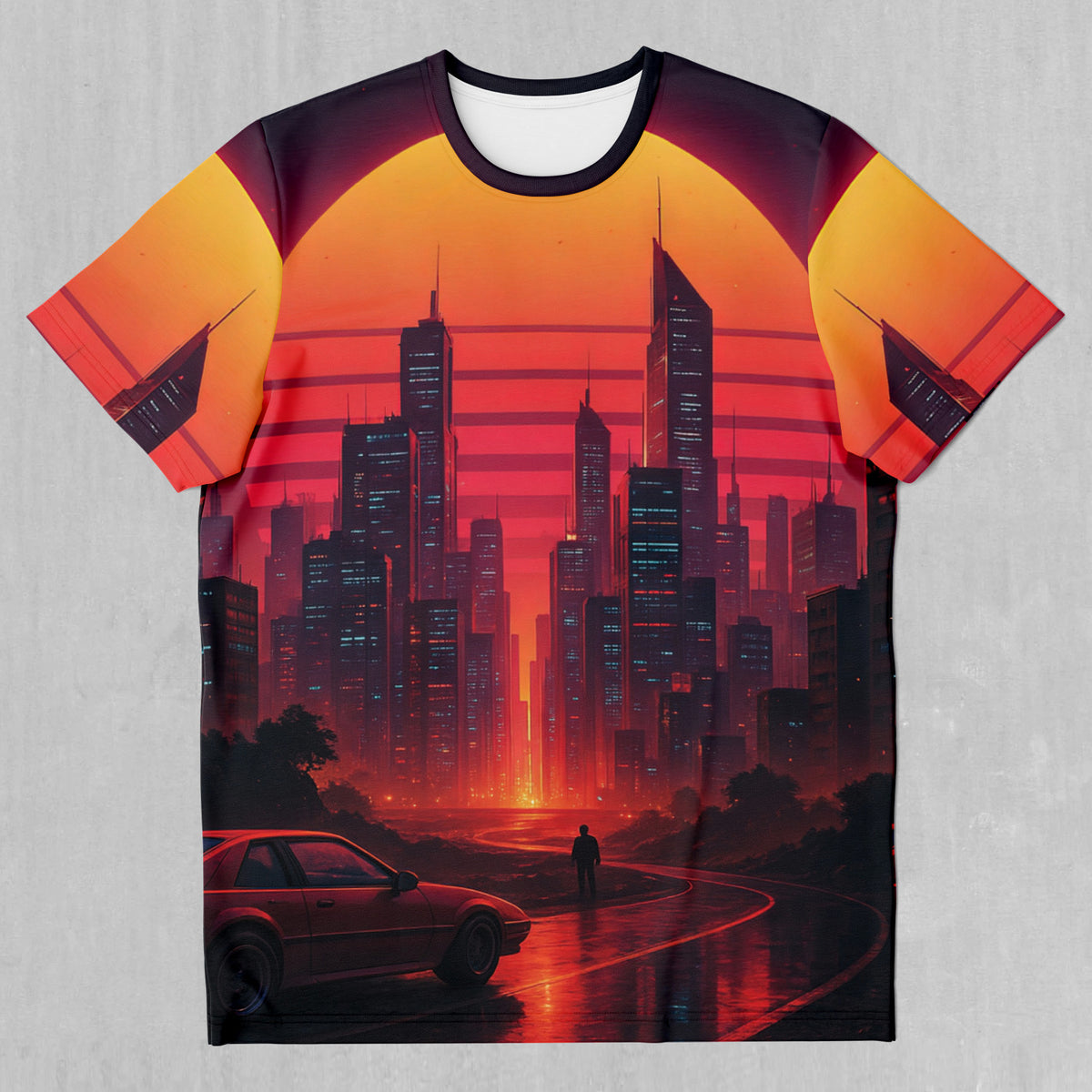Neon Sunrise Tee