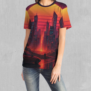 Neon Sunrise Tee