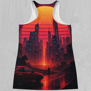 Neon Sunrise Women's Tank Top