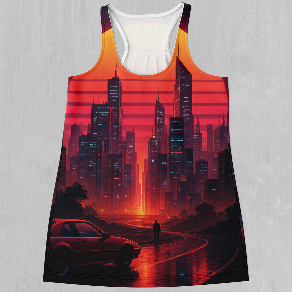 Neon Sunrise Women's Tank Top