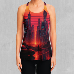 Neon Sunrise Women's Tank Top