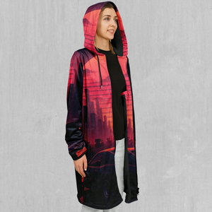 Nightfall Zip Up Cloak (Black Fur)