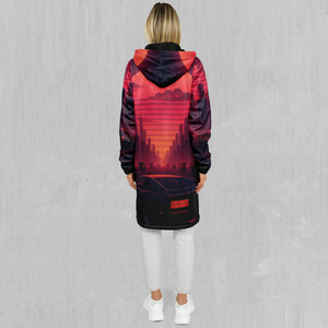 Nightfall Zip Up Cloak (Black Fur)