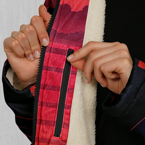 Nightfall Zip Up Cloak (White Fur)