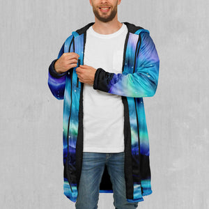 Northern Lights Zip Up Cloak (Black Fur)