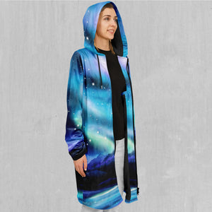 Northern Lights Zip Up Cloak (Black Fur)