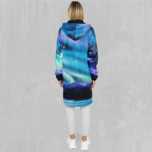 Northern Lights Zip Up Cloak (Black Fur)