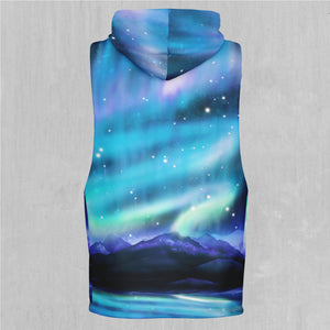 Northern Lights Sleeveless Hoodie