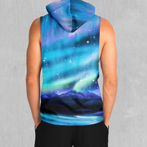 Northern Lights Sleeveless Hoodie