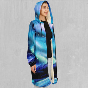 Northern Lights Zip Up Cloak (White Fur)