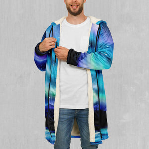 Northern Lights Zip Up Cloak (White Fur)