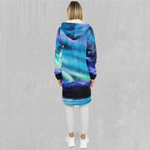 Northern Lights Zip Up Cloak (White Fur)