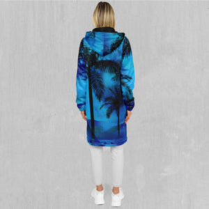 Oceania Coast Zip Up Cloak (Black Fur)