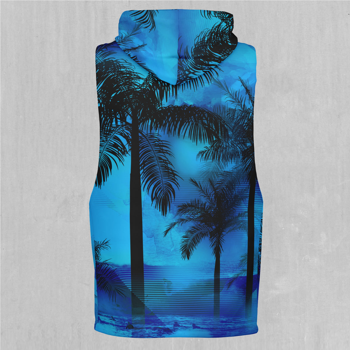Oceania Coast Sleeveless Hoodie